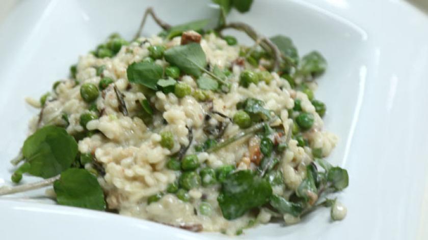 Risotto z suszoną miętą