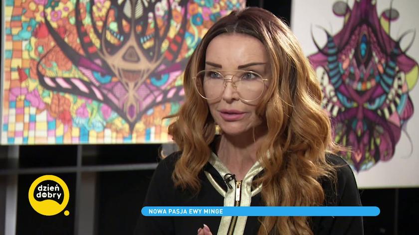 Nowa pasja Ewy Minge. Jak sztuka pomogła jej "zmartwychwstać" 