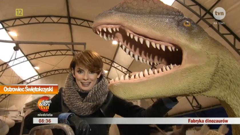 Dorota Gardias i dinozaury