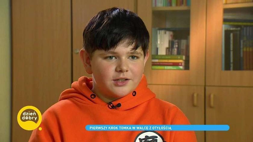 Tomek walczy z otyłością