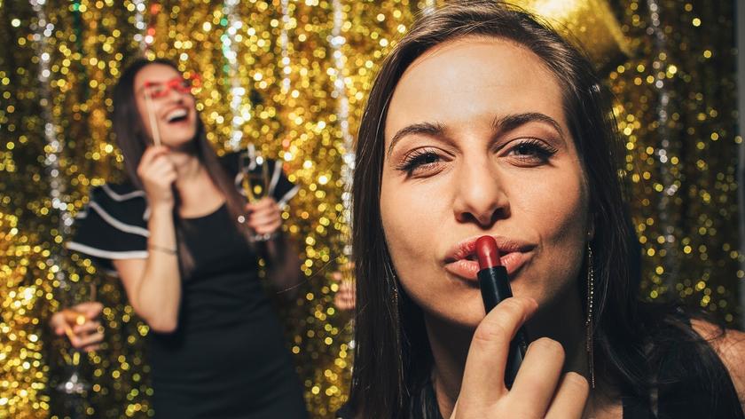 Makijaż na sylwestra