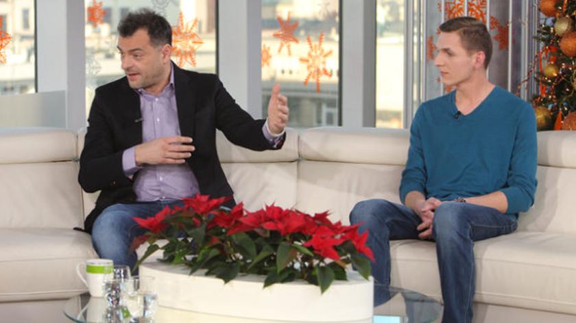 Łukasz Radwan i Mateusz Hasior