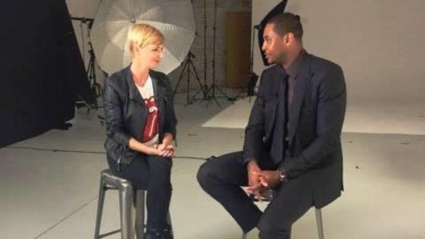 Ula Chincz i Carmelo Anthony