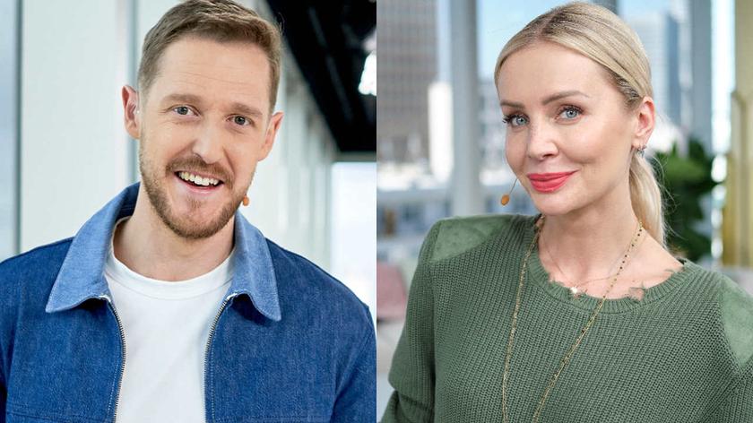 Damian Michałowski i Agnieszka Woźniak Starak