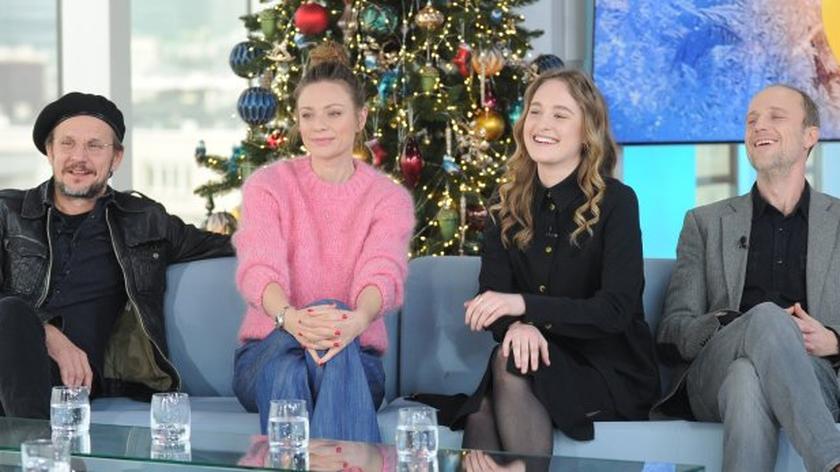 Magdalena Boczarska, Bartłomiej Topa, Maria Kowalska i Łukasz Simlat