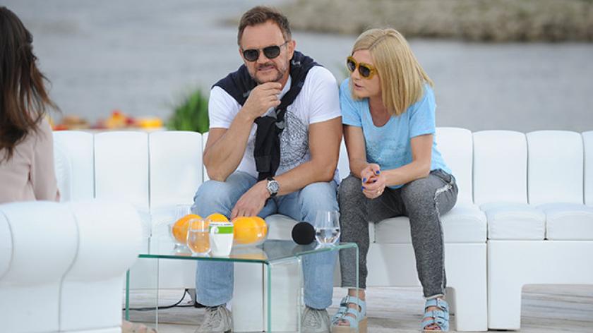 Edyta Olszówka i Cezary Pazura