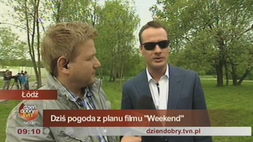 Na planie filmu "Weekend"