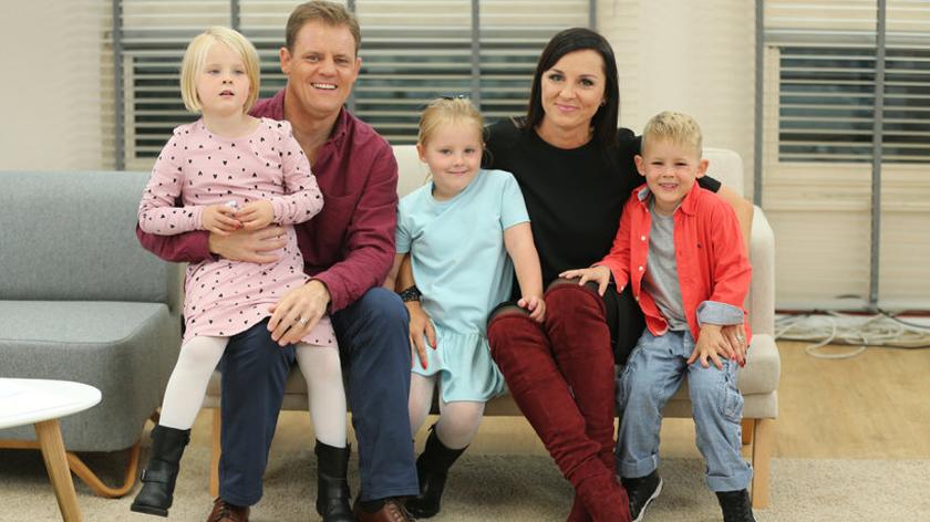 Dagmara, Stewart, Emma, Nina i Dominik Hicks 