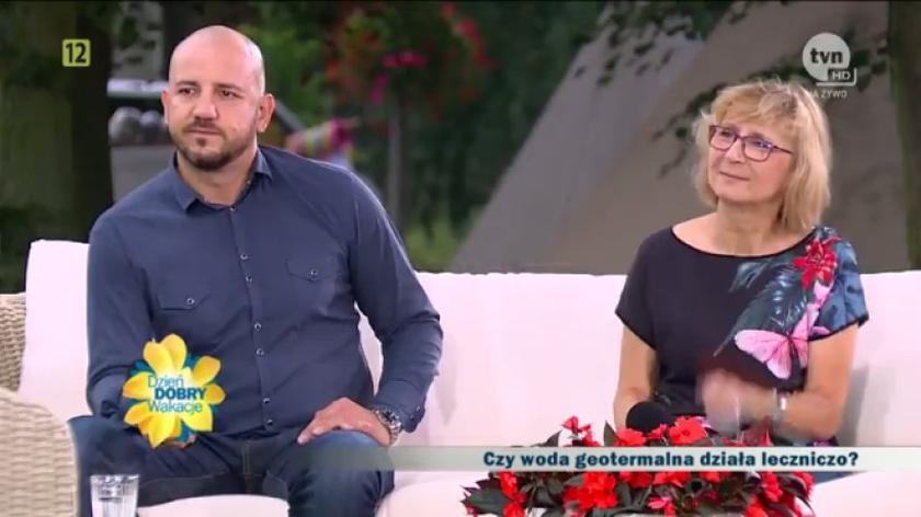 Bartosz Chudzik i Krystyna Dąbkowska
