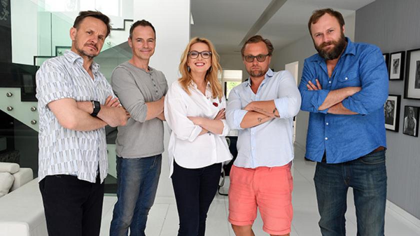 Kinga Burzyńska z gośćmi