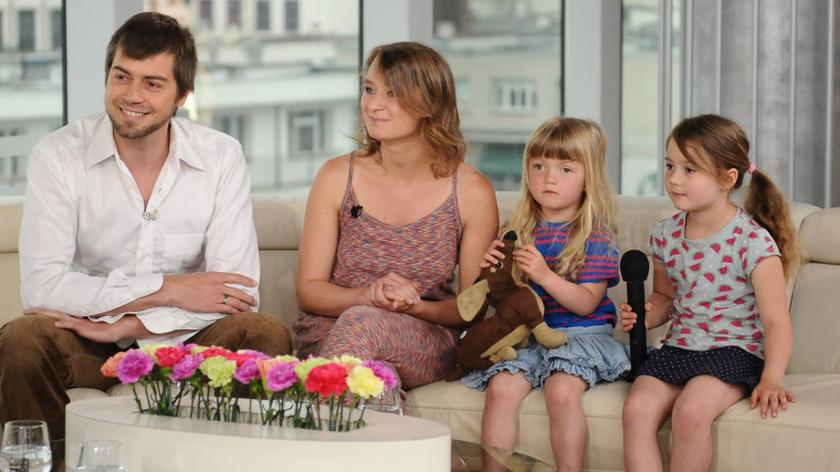 Anna, Thomas, Mila i Hania Alboth