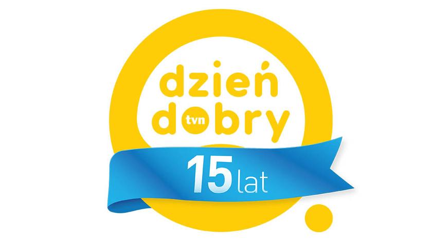 Logo Dzień Dobry TVN 15 lat 