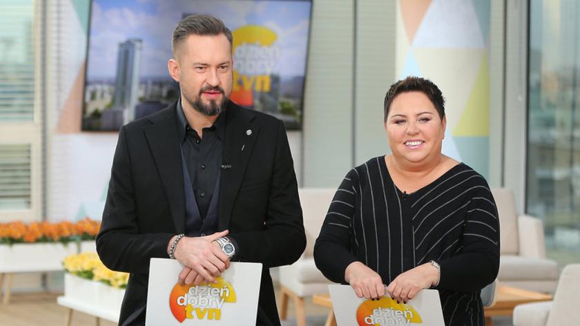 Marcin Prokop i Dorota Wellman