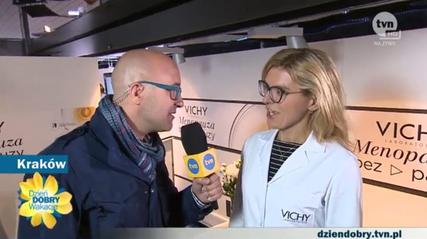 Marcin Sawicki i dr n. med. Magdalena Podolec-Rubiś