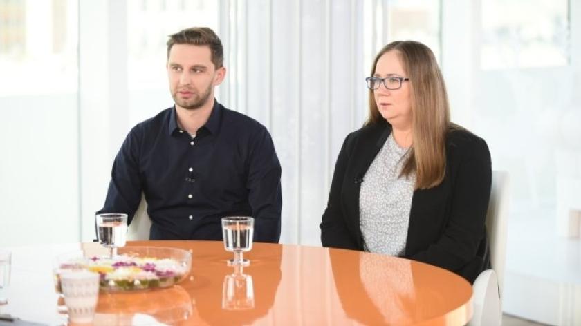 Marta Grodzik i Sławomir Jaworski