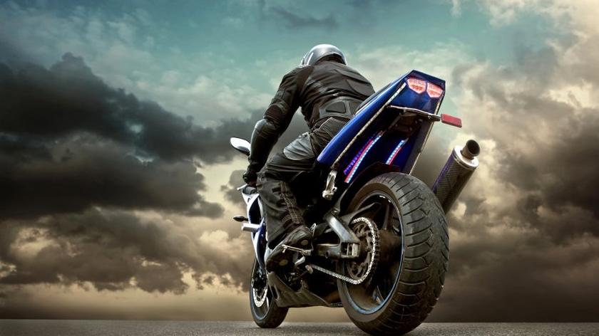 Motocykl, motocyklista 