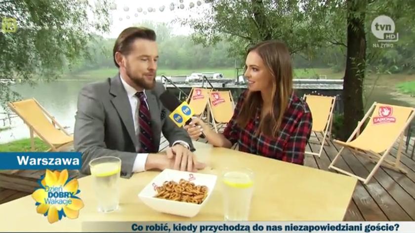 Anna Wendzikowska i Wojciech Wocław