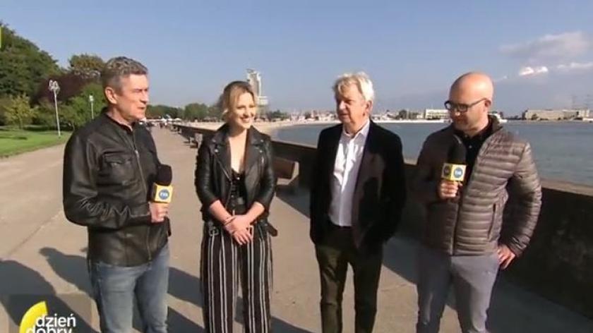 Juliusz Machulski, Marcin Sawicki, Aleksandra Domańska i Andrzej Zieliński