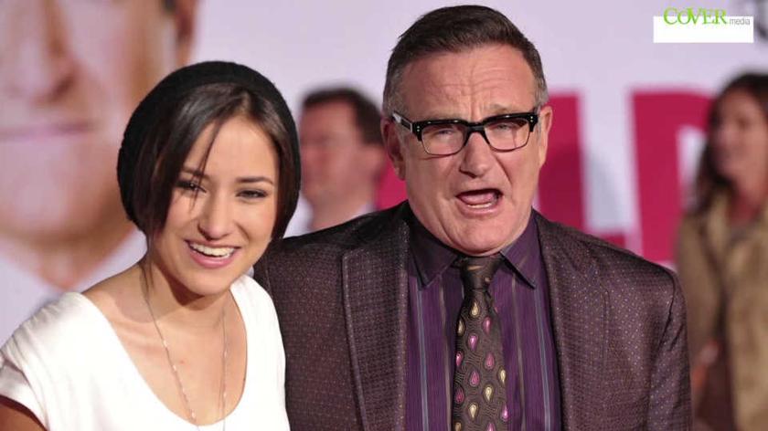 Robin Williams z córką Zeldą 