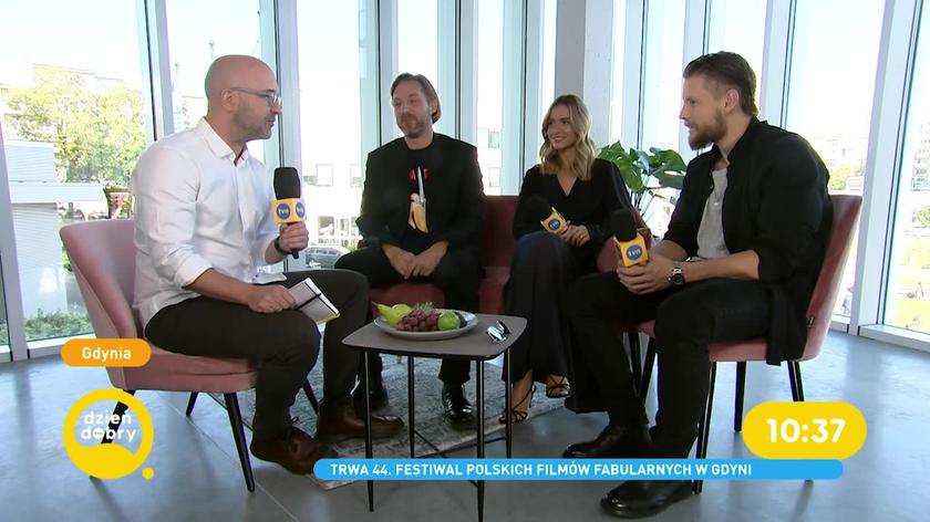 Marcin Sawicki, Xawery Żuławski, Marta Żmuda-Trzebiatowka i Sebstian Fabijański