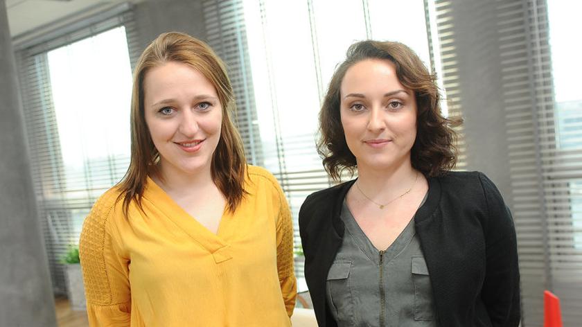 Aleksandra Górecka i Katarzyna Wac