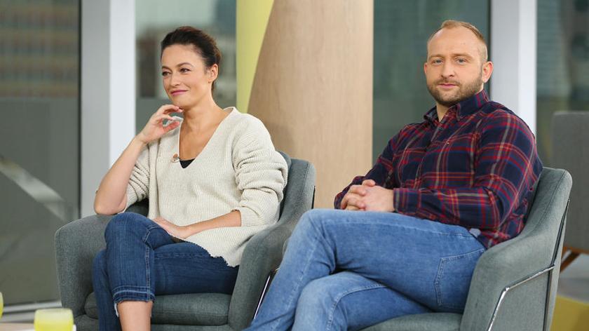 Magdalena Różczka i Borys Szyc
