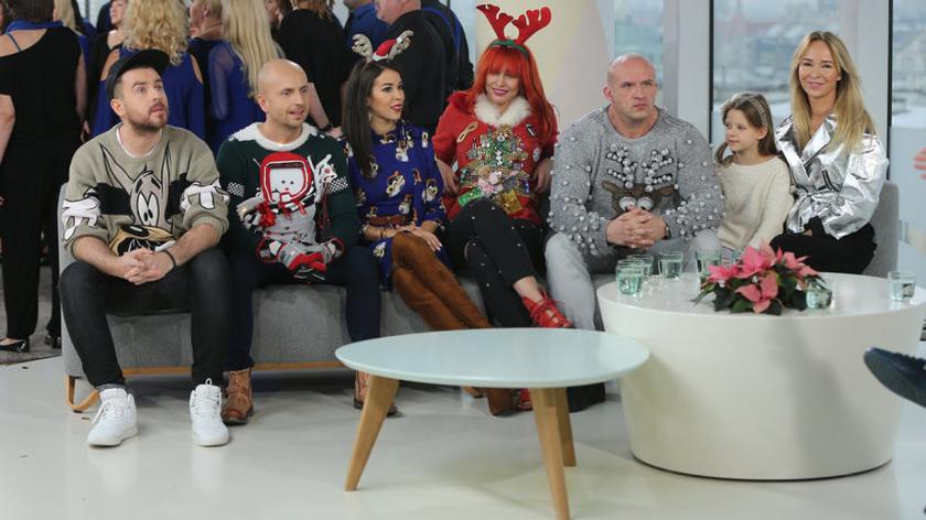 Joanna Lazer z „Red Lips”, Tomasz Oświeciński, Kajetan Kajetanowicz, Joanna Przetakiewicz, Tamara Gonzales Perea i Maciej Sieradzky