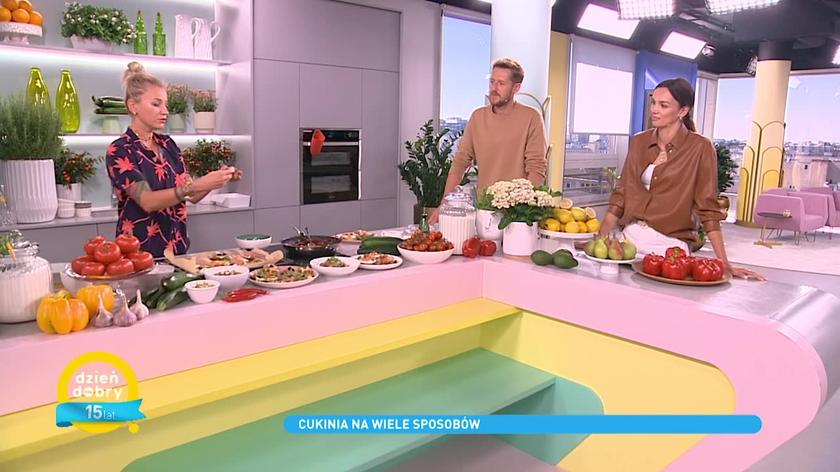 Daria Ładocha w kuchni Dzień Dobry TVN