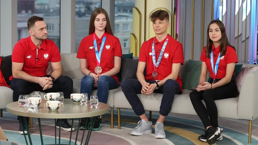 Sebastian Owczarek, Aleks Menc, Alicja Mota i Anna Kot