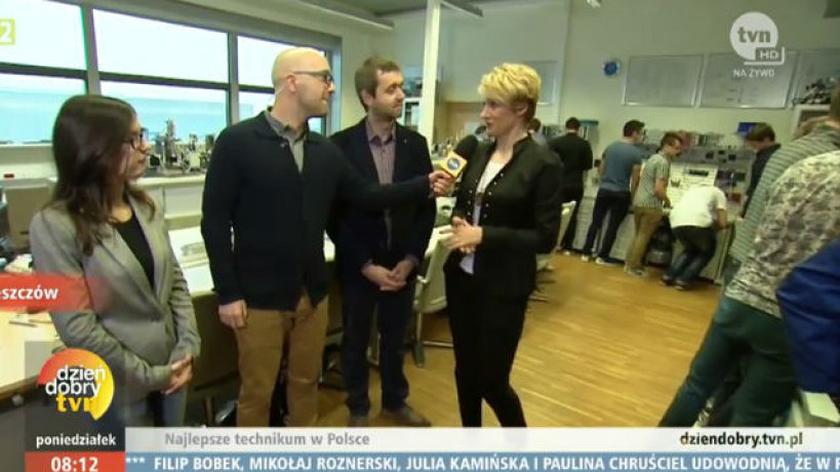 Marcin Sawicki z goścćmi