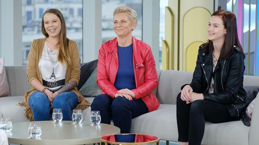 Tina Sobocińska, Iwona Nowakowska i Dominika Czmiel