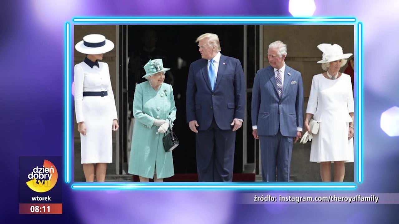 Melania Trump zachwyciła stylizacją. Dziennikarze: to hołd dla księżnej  Diany - Dzień Dobry TVN