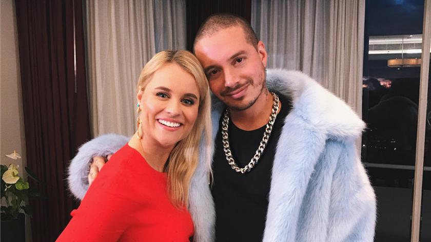 Anna Senkara i J Balvin