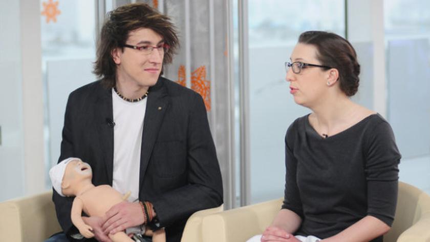 Karol Wójcicki oraz dr n.med. Anna Duława-Bułdak 