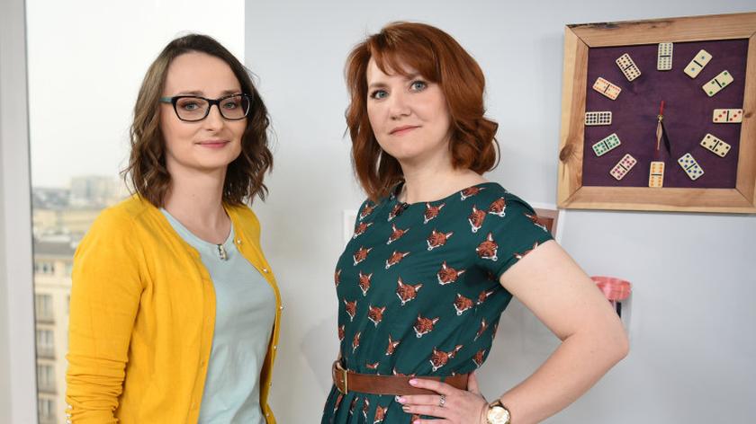 Alicja Rzeczkowska i Sylwia Czubkowska
