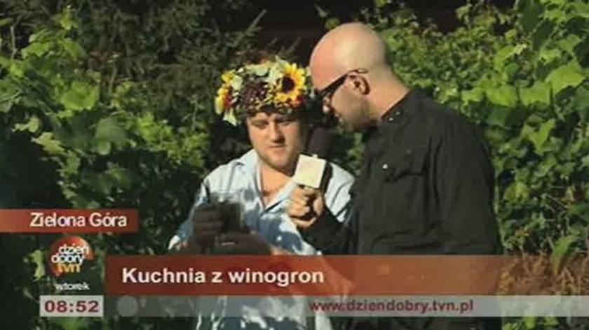 Kuchnia z winogron