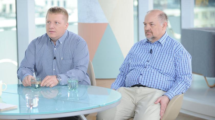 Emil Rau i prof. Adam Tarnowski