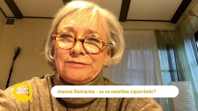 Joanna Damięcka, prawo jazdy na ciężarówki, pasja do ciężarówek, Dzień Dobry TVN, wywiad