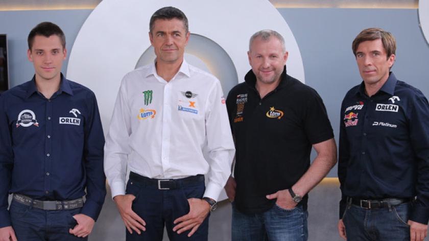 Krzysztof Hołowczyc, Jarosław Kazberuk, Kuba Piątek oraz Marek Dąbrowski