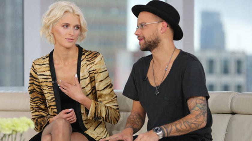 Karolina Kaczyńska, uczestniczka Top model i Michał Piróg