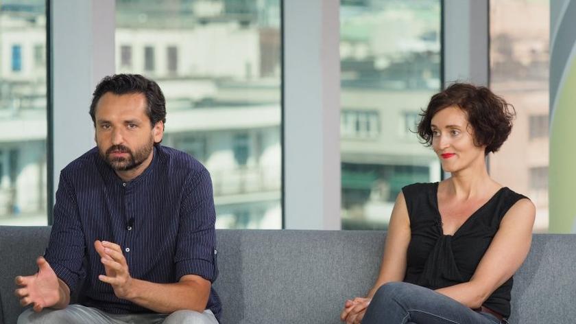 Elwira Niewiera i Piotr Rosołowski