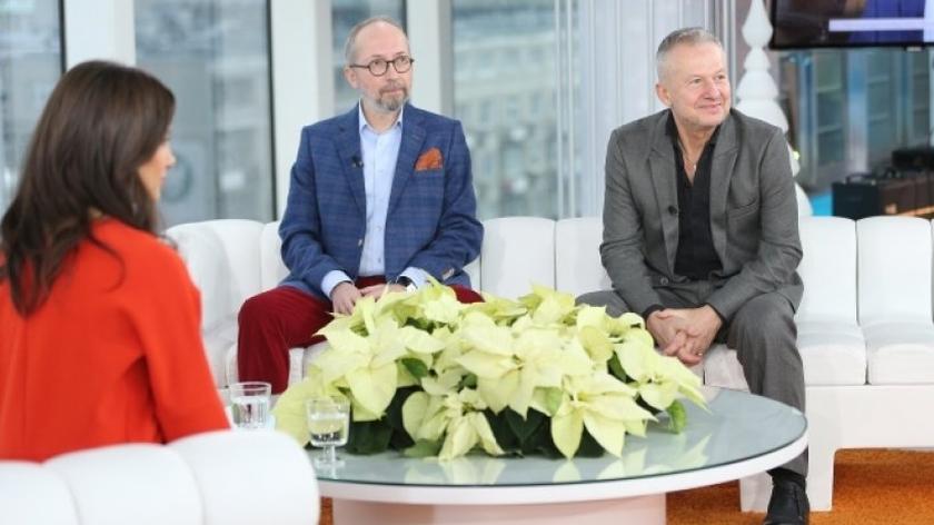 Bogusław Linda i Maciej Ślesicki
