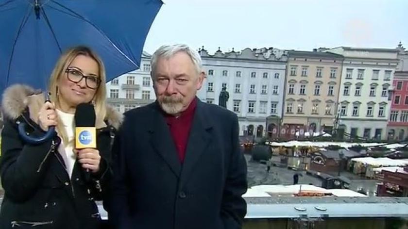 Kinga Burzyńska i Jacek Majchrowski