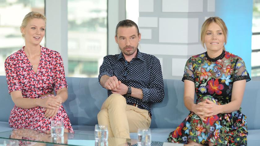 Magdalena Lamparska, Katarzyna Kołeczek i Paweł Sakowski