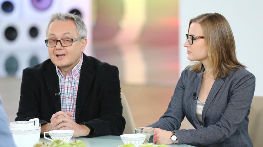 dr Krzysztof Biedrzycki i Monika Perkowska