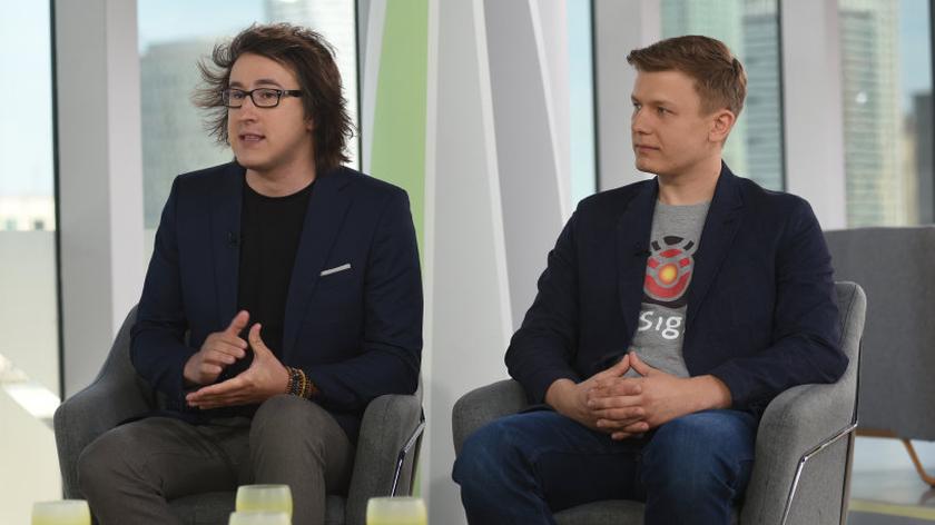 Karol Wójcicki i Tomasz Kuciński