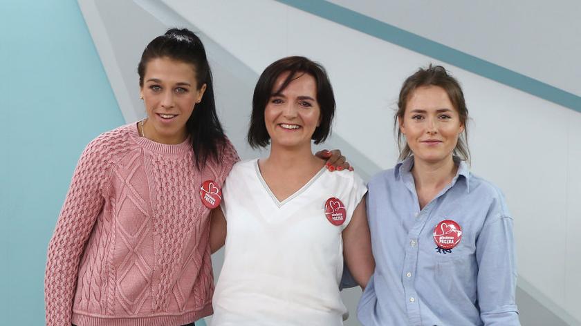 Olga Frycz, Joanna Jędrzejczyk i Joanna Sadzik