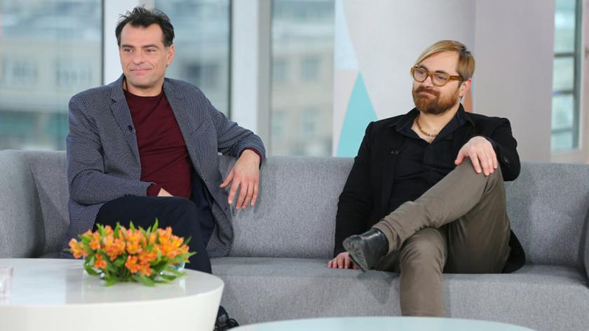 Łukasz Radwan i Stach Szabłowski