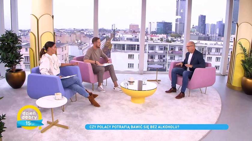 Cezary Biernacki, Paulina Krupińska i Damian Michałowski 