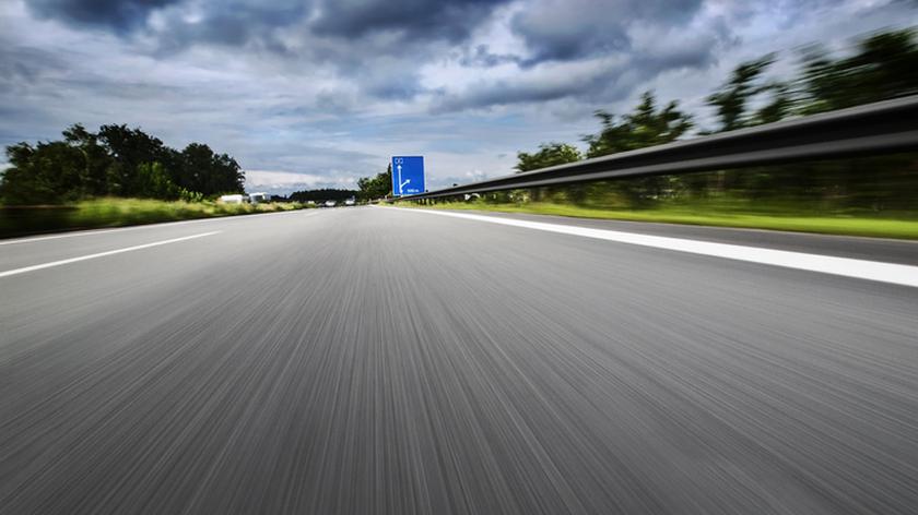 Widok na autostradę